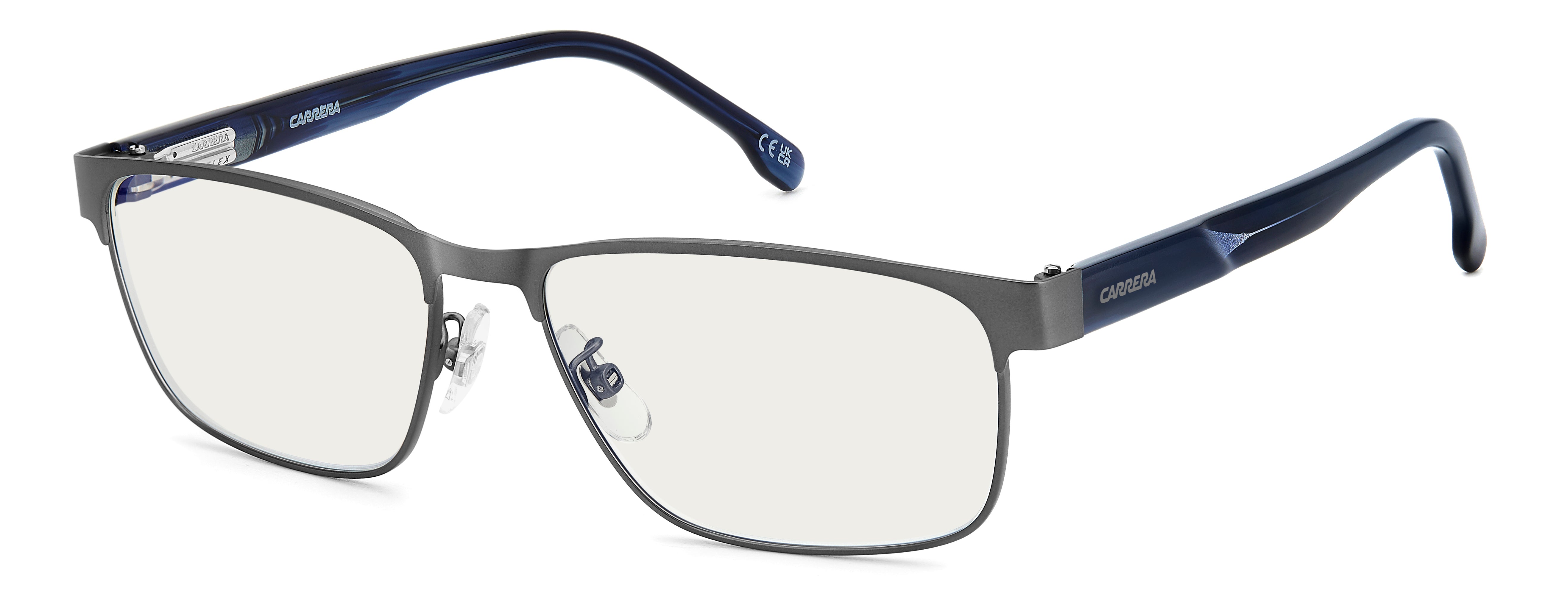 Carrera Carrera C FLEX 06/G R80/2Y Montature da vista Blu Specchiato Carrera Carrera C FLEX 06/G R80/2Y Montature da vista Blu Specchiato