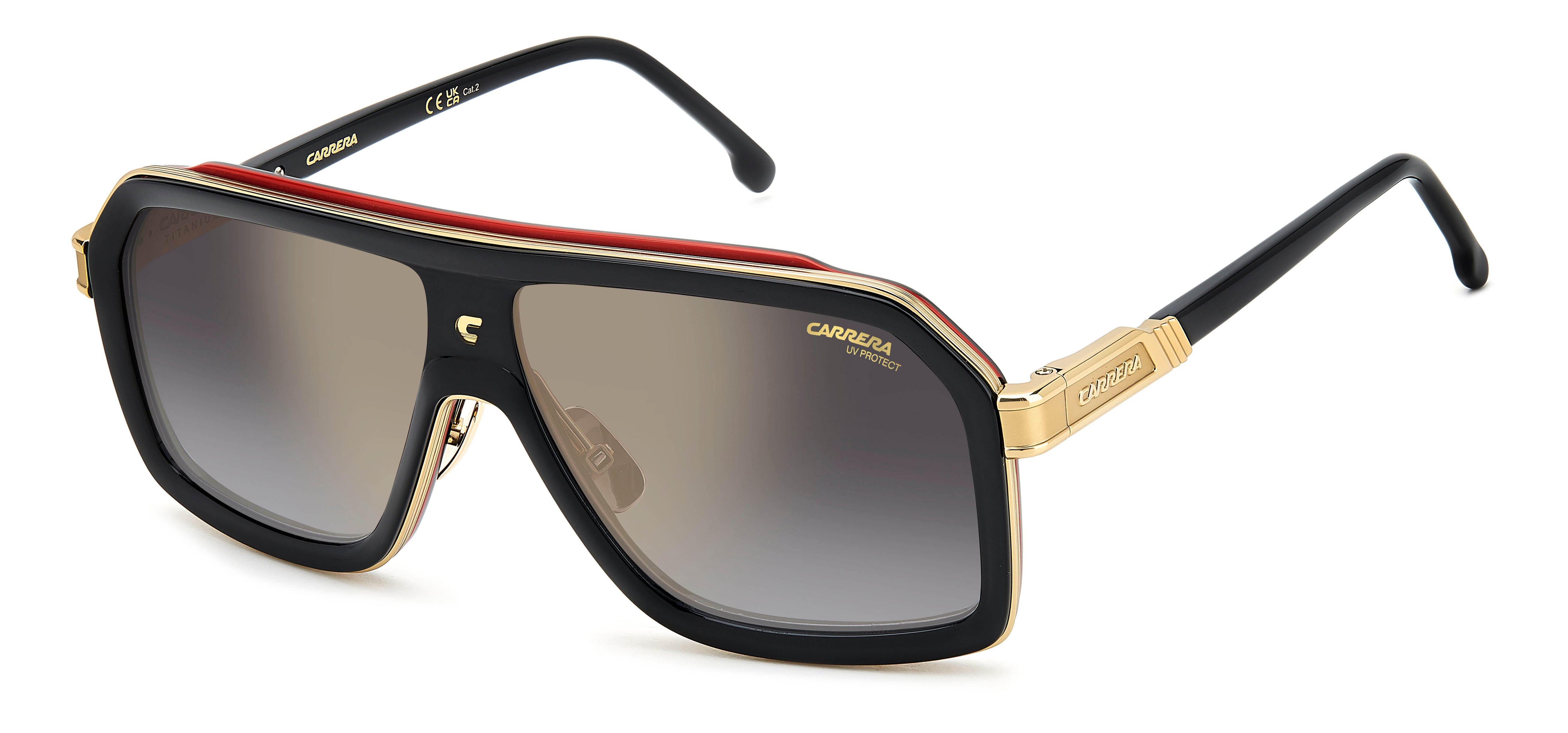 Carrera Carrera CA 1053/S/TI OIT/FQ Occhiali da sole Grigio Sfumato Carrera Carrera CA 1053/S/TI OIT/FQ Occhiali da sole Grigio Sfumato