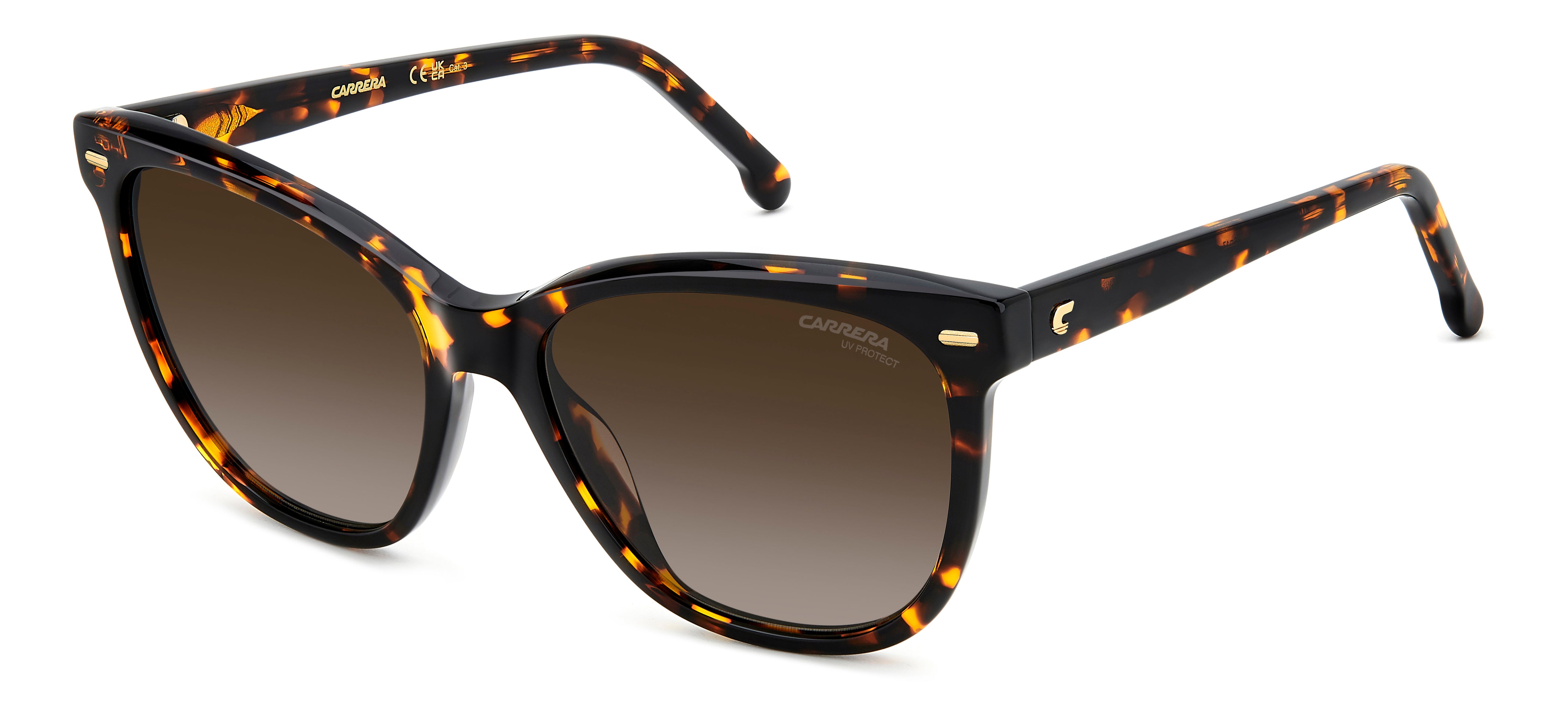 Carrera Carrera CARRERA 3043/S 086/HA Occhiali da sole Marrone Sfumato