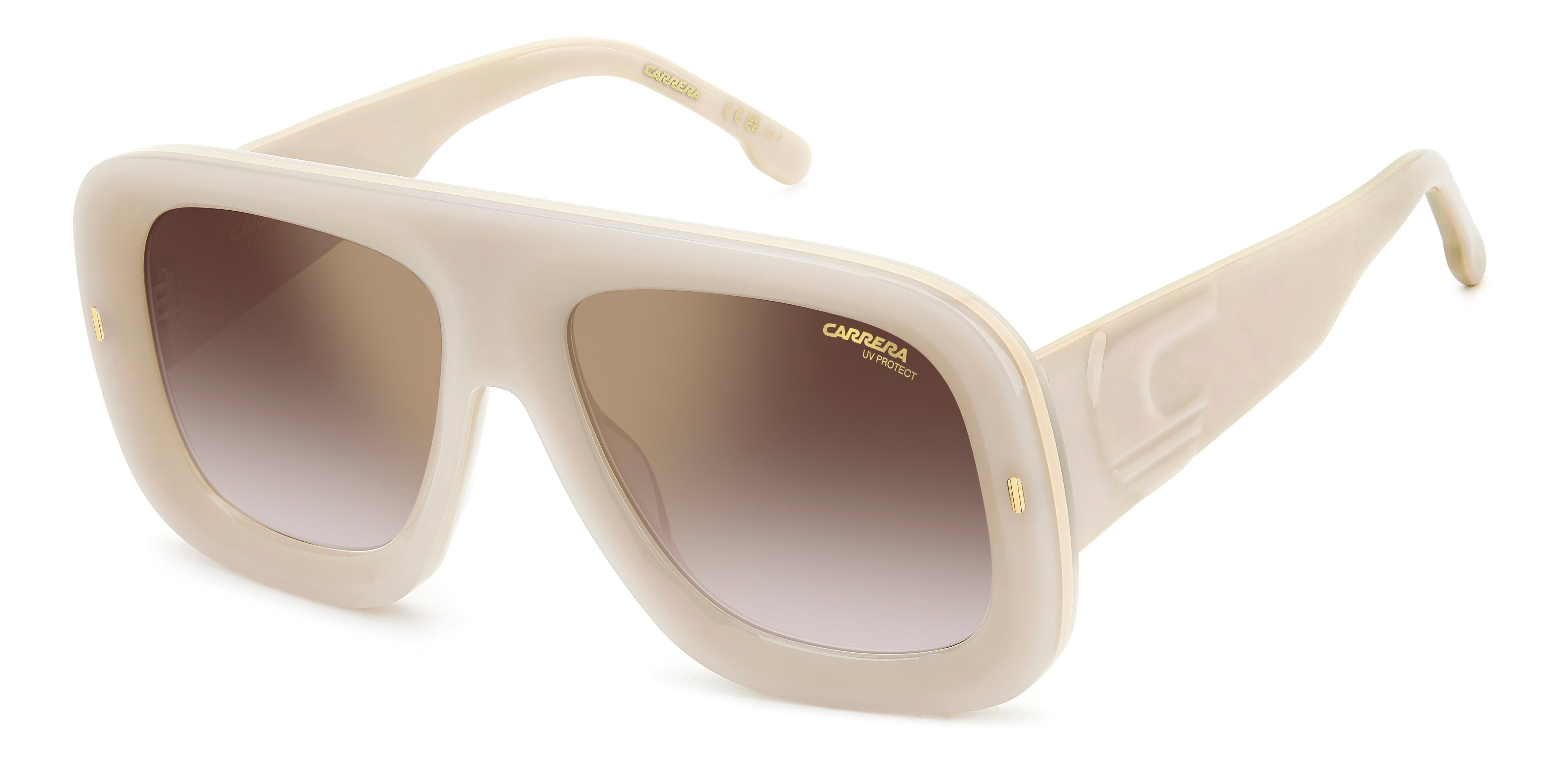 Carrera Carrera FLAGLAB 18 SZJ/YK Occhiali da sole Oro Specchiato Carrera Carrera FLAGLAB 18 SZJ/YK Occhiali da sole Oro Specchiato