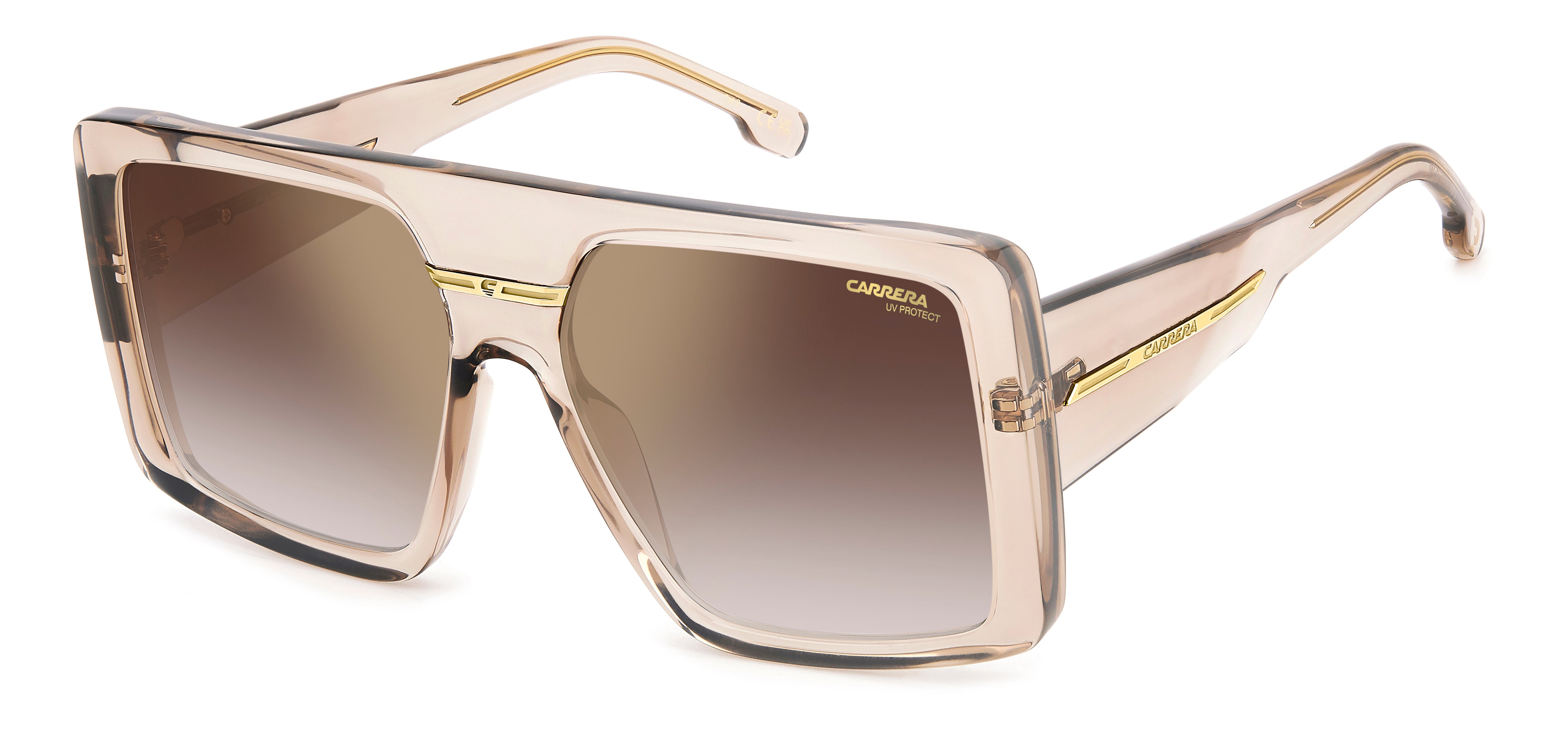 Carrera Carrera VICTORY C 13/S FIB/YK Occhiali da sole Oro Specchiato Carrera Carrera VICTORY C 13/S FIB/YK Occhiali da sole Oro Specchiato