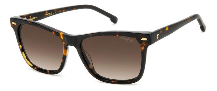 Carrera Donna Carrera CARRERA 3001/S 086/HA Occhiali da sole Acetato Havana Marrone Squadrata Sfumato Carrera Donna Carrera CARRERA 3001/S 086/HA Occhiali da sole Acetato Havana Marrone Squadrata Sfumato