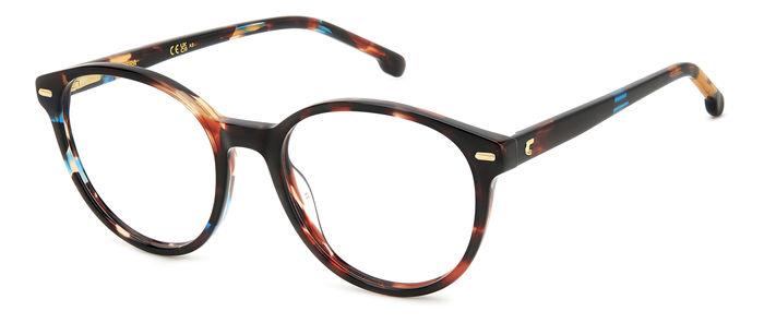 Carrera Donna Carrera CARRERA 3010 JBW Montature da vista Acetato Havana/Blu Rotonda Carrera Donna Carrera CARRERA 3010 JBW Montature da vista Acetato Havana/Blu Rotonda