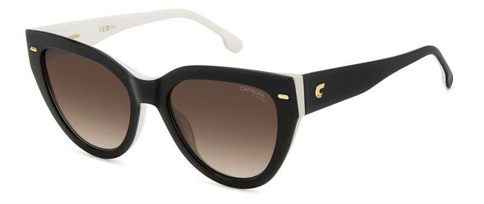 Carrera Donna Carrera CARRERA 3017/S 80S/HA Occhiali da sole Acetato Nero Marrone Cat Eye Sfumato
