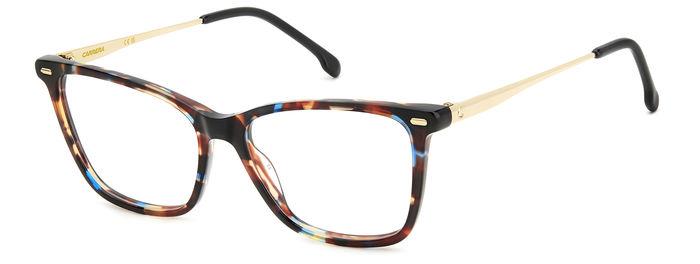 Carrera Donna Carrera CARRERA 3024 JBW Montature da vista Acetato Havana/Blu Cat Eye