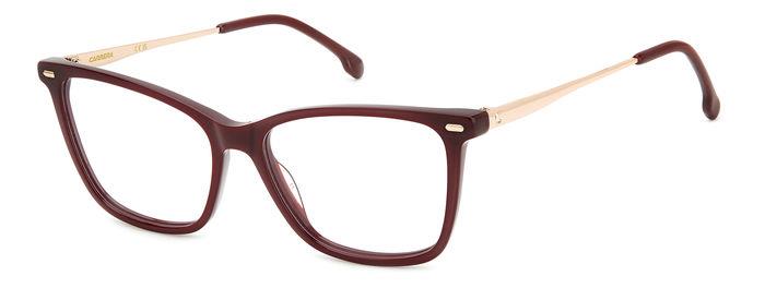 Carrera Donna Carrera CARRERA 3024 LHF Montature da vista Acetato Bordeaux Cat Eye Carrera Donna Carrera CARRERA 3024 LHF Montature da vista Acetato Bordeaux Cat Eye