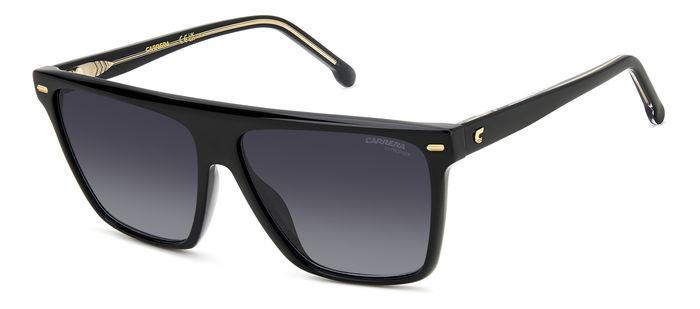Carrera Donna Carrera CARRERA 3027/S 807/9O Occhiali da sole Acetato Nero Grigio Squadrata Normale Sfumato Carrera Donna Carrera CARRERA 3027/S 807/9O Occhiali da sole Acetato Nero Grigio Squadrata Normale Sfumato