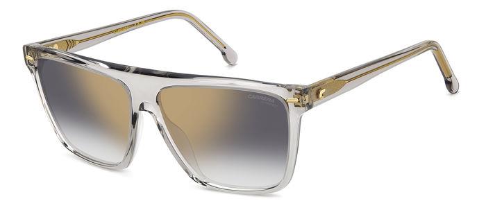 Carrera Donna Carrera CARRERA 3027/S KB7/FQ Occhiali da sole Acetato Grigio Grigio/oro Squadrata Specchiato Carrera Donna Carrera CARRERA 3027/S KB7/FQ Occhiali da sole Acetato Grigio Grigio/oro Squadrata Specchiato