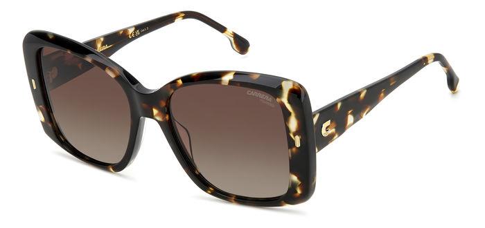 Carrera Donna Carrera CARRERA 3030/S WR9/LA Occhiali da sole Acetato Havana Marrone Squadrata Normale Sfumato Carrera Donna Carrera CARRERA 3030/S WR9/LA Occhiali da sole Acetato Havana Marrone Squadrata Normale Sfumato