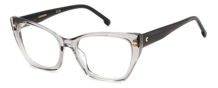Carrera Donna Carrera CARRERA 3036 KB7 Montature da vista Acetato Grigio Cat Eye Carrera Donna Carrera CARRERA 3036 KB7 Montature da vista Acetato Grigio Cat Eye