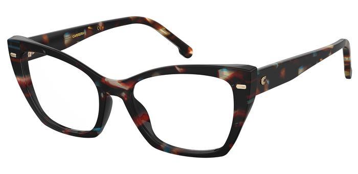 Carrera Donna Carrera CARRERA 3036 X8Q Montature da vista Acetato Marrone Cat Eye Carrera Donna Carrera CARRERA 3036 X8Q Montature da vista Acetato Marrone Cat Eye