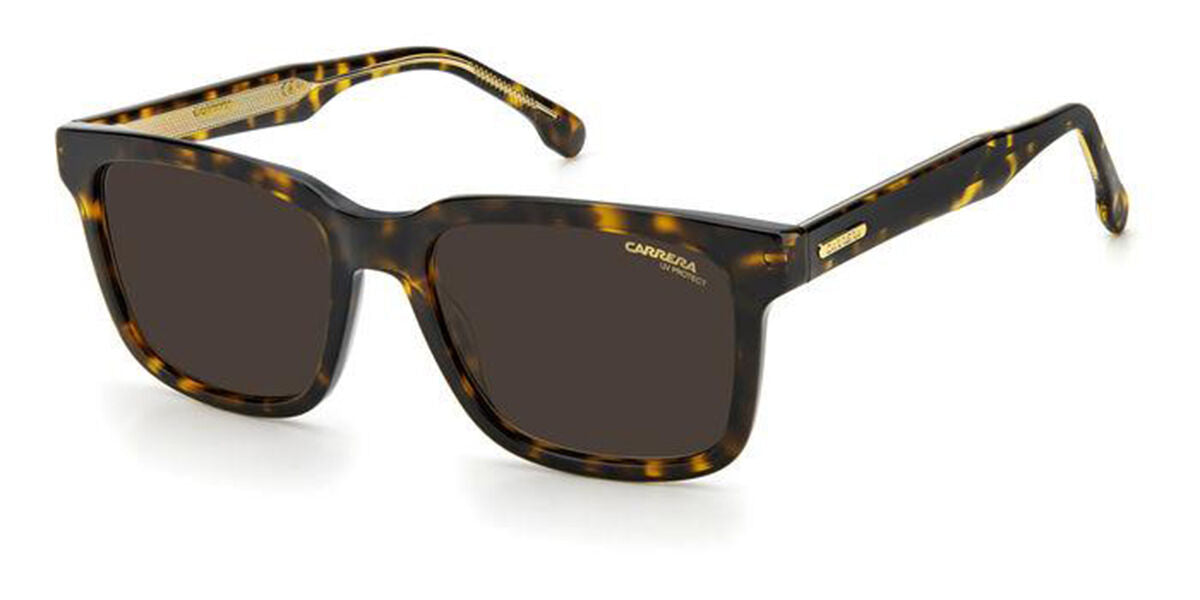 Carrera Unisex Carrera CARRERA 251/S 086/70 Occhiali da sole Acetato Havana Marrone Squadrata