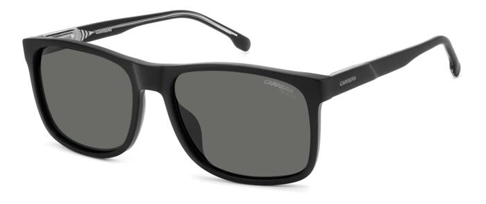 Carrera Uomo Carrera C FLEX 01/G/S 003/M9 Occhiali da sole Acetato Nero Grigio Squadrata Polarizzata