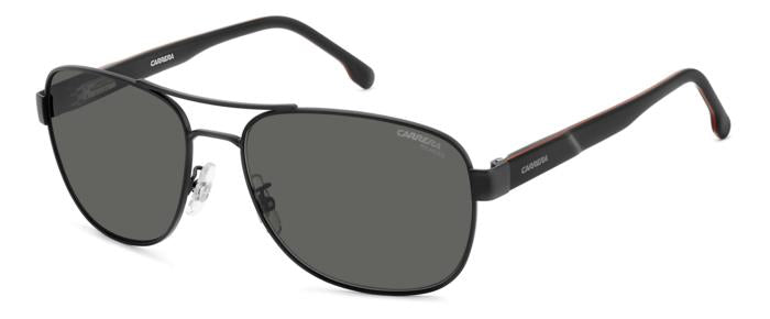 Carrera Uomo Carrera C FLEX 02/G/S 003/M9 Occhiali da sole Metallo Nero Grigio Squadrata Polarizzata