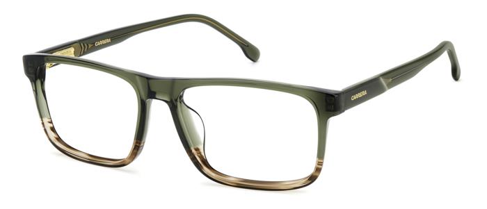 Carrera Uomo Carrera C FLEX 04/G XGW/99 Montature da vista Acetato Verde Squadrata