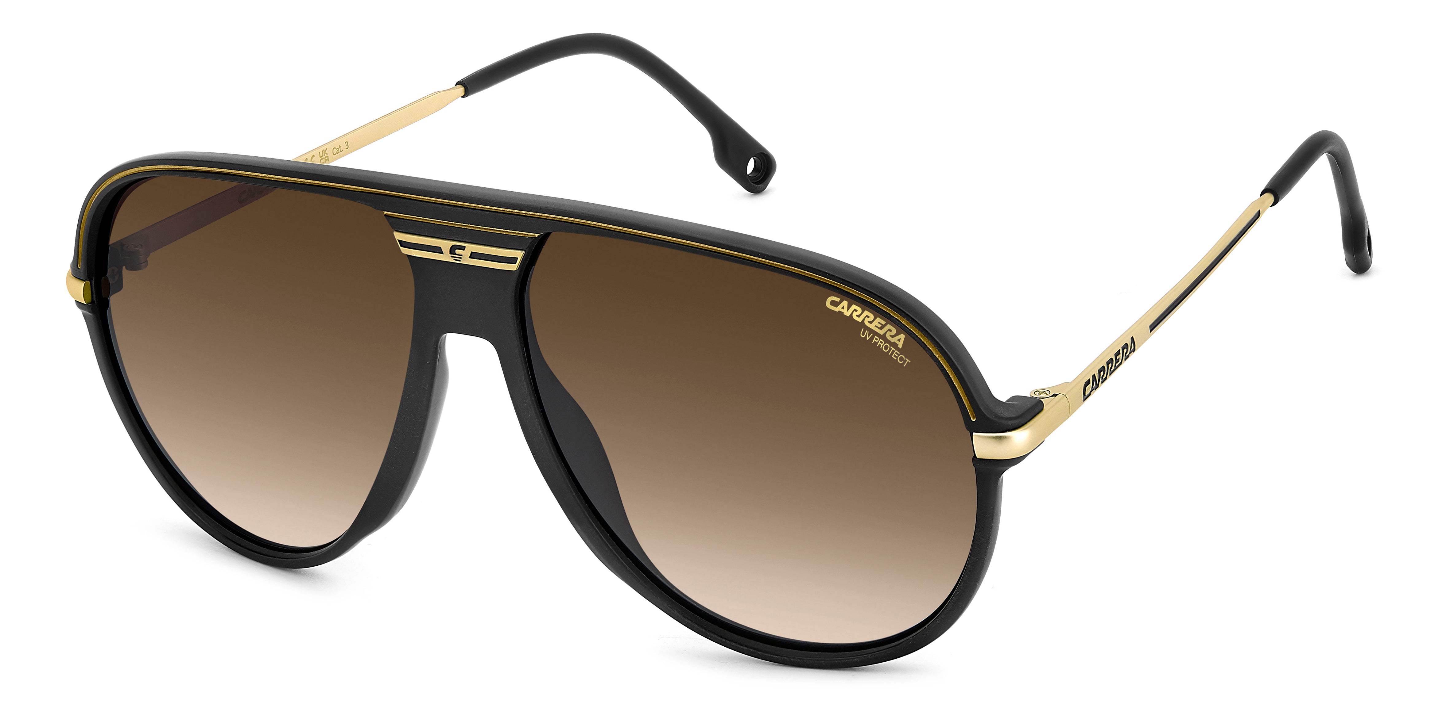 Carrera Uomo Carrera C SPORT 06/S I46/86 Occhiali da sole Polyamide Nero Marrone Pilot Normale Sfumato Carrera Uomo Carrera C SPORT 06/S I46/86 Occhiali da sole Polyamide Nero Marrone Pilot Normale Sfumato