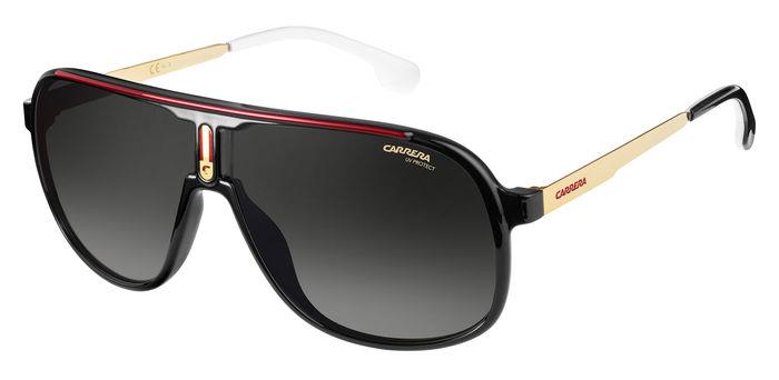 Carrera Uomo Carrera CARRERA 1007/S 807/9O Occhiali da sole Plastica Nero Grigio Squadrata Sfumato Carrera Uomo Carrera CARRERA 1007/S 807/9O Occhiali da sole Plastica Nero Grigio Squadrata Sfumato