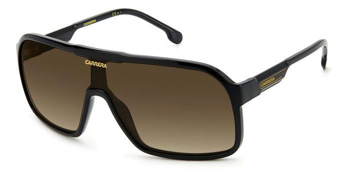 Carrera Uomo Carrera CARRERA 1046/S 807/HA Occhiali da sole Plastica Nero Marrone Squadrata Sfumato Carrera Uomo Carrera CARRERA 1046/S 807/HA Occhiali da sole Plastica Nero Marrone Squadrata Sfumato
