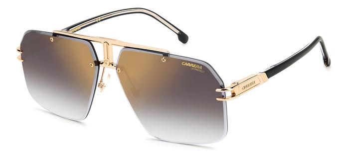 Carrera Uomo Carrera CARRERA 1054/S RHL/FQ Occhiali da sole Metallo Oro Grigio/oro Squadrata Specchiate Sfumato