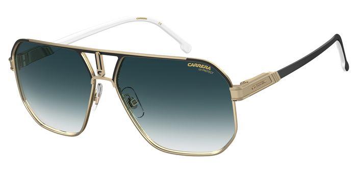 Carrera Uomo Carrera CARRERA 1062/S 2M2/08 Occhiali da sole Metallo Nero/Oro Blu Geometrica Sfumato Carrera Uomo Carrera CARRERA 1062/S 2M2/08 Occhiali da sole Metallo Nero/Oro Blu Geometrica Sfumato