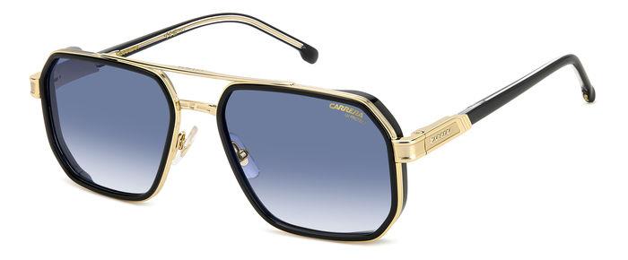 Carrera Uomo Carrera CARRERA 1069/S 2M2/08 Occhiali da sole Acciaio Nero Blu Geometrica Sfumato Carrera Uomo Carrera CARRERA 1069/S 2M2/08 Occhiali da sole Acciaio Nero Blu Geometrica Sfumato