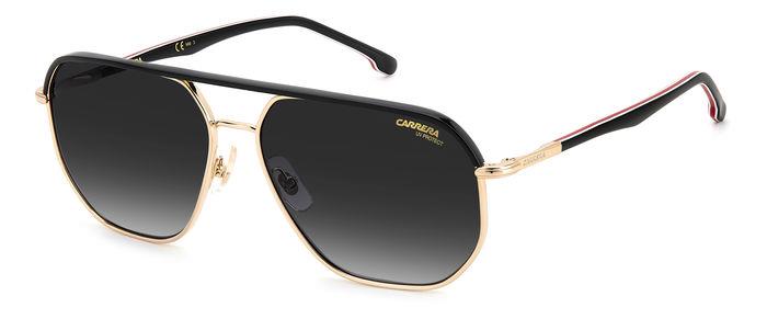 Carrera Uomo Carrera CARRERA 304/S W97/9O Occhiali da sole Acciaio Oro / Nero Grigio Geometrica Sfumato Carrera Uomo Carrera CARRERA 304/S W97/9O Occhiali da sole Acciaio Oro / Nero Grigio Geometrica Sfumato