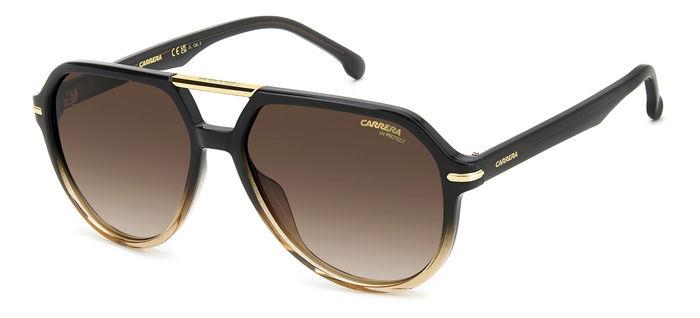 Carrera Uomo Carrera CARRERA 315/S YQL/HA Occhiali da sole Plastica Grigio/Marrone Marrone Pilot Sfumato Carrera Uomo Carrera CARRERA 315/S YQL/HA Occhiali da sole Plastica Grigio/Marrone Marrone Pilot Sfumato