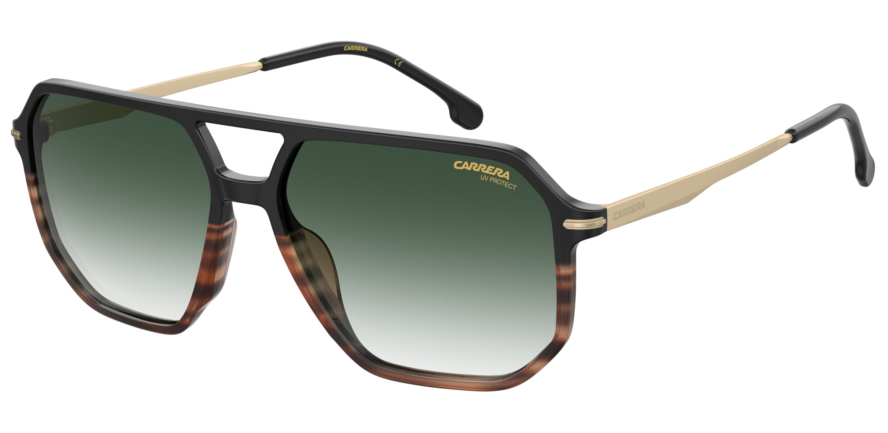 Carrera Uomo Carrera CARRERA 324/S WR7/9K Occhiali da sole Acetato Nero / Havana Marrone Geometrica Sfumato Carrera Uomo Carrera CARRERA 324/S WR7/9K Occhiali da sole Acetato Nero / Havana Marrone Geometrica Sfumato