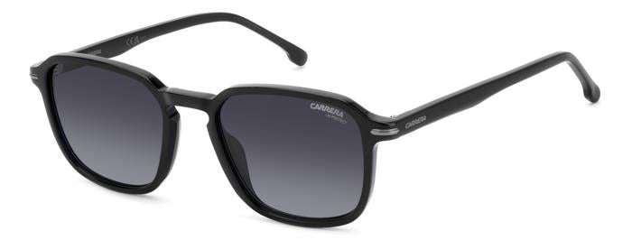 Carrera Uomo Carrera CARRERA 328/S 08A/9O Occhiali da sole Acetato Nero Grigio Squadrata Sfumato