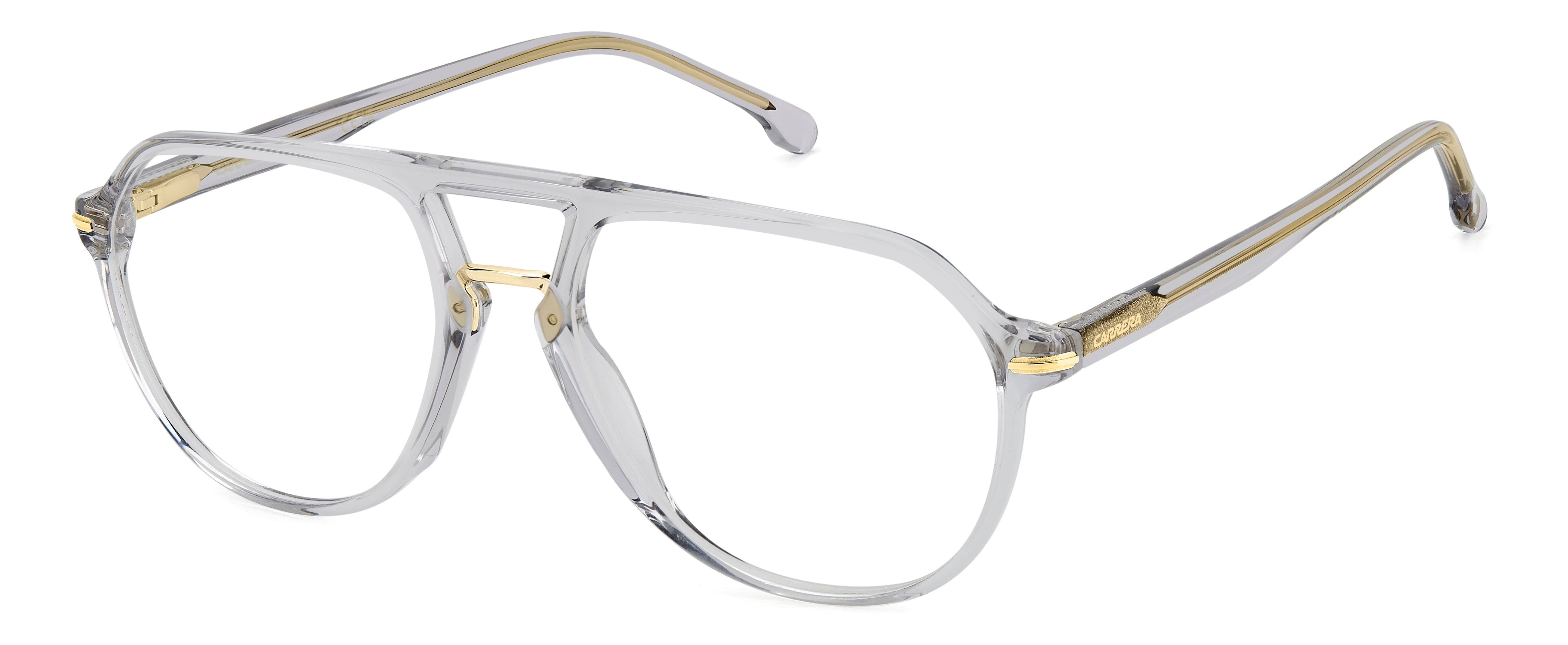 Carrera Uomo Carrera CARRERA 345 KB7 Montature da vista Acetato Grigio Pilot Normale
