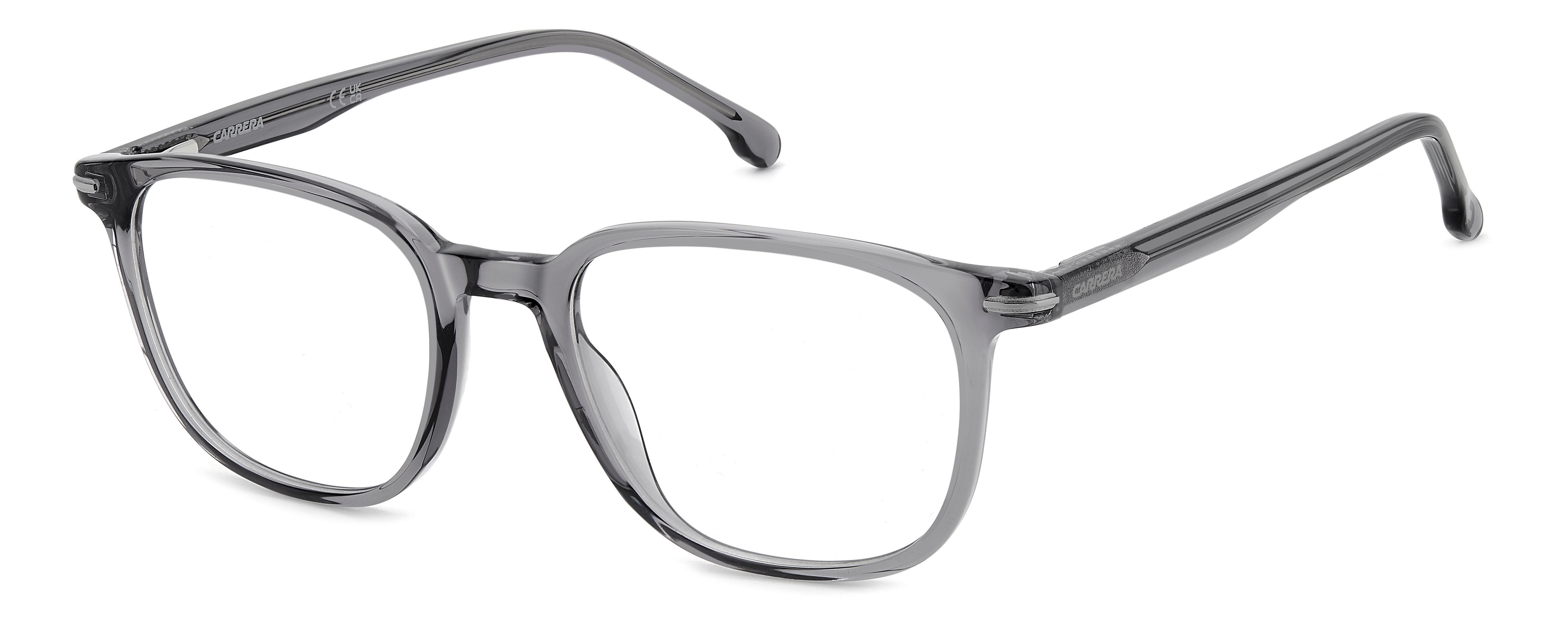 Carrera Uomo Carrera CARRERA 348 KB7 Montature da vista Acetato Grigio Squadrata Normale