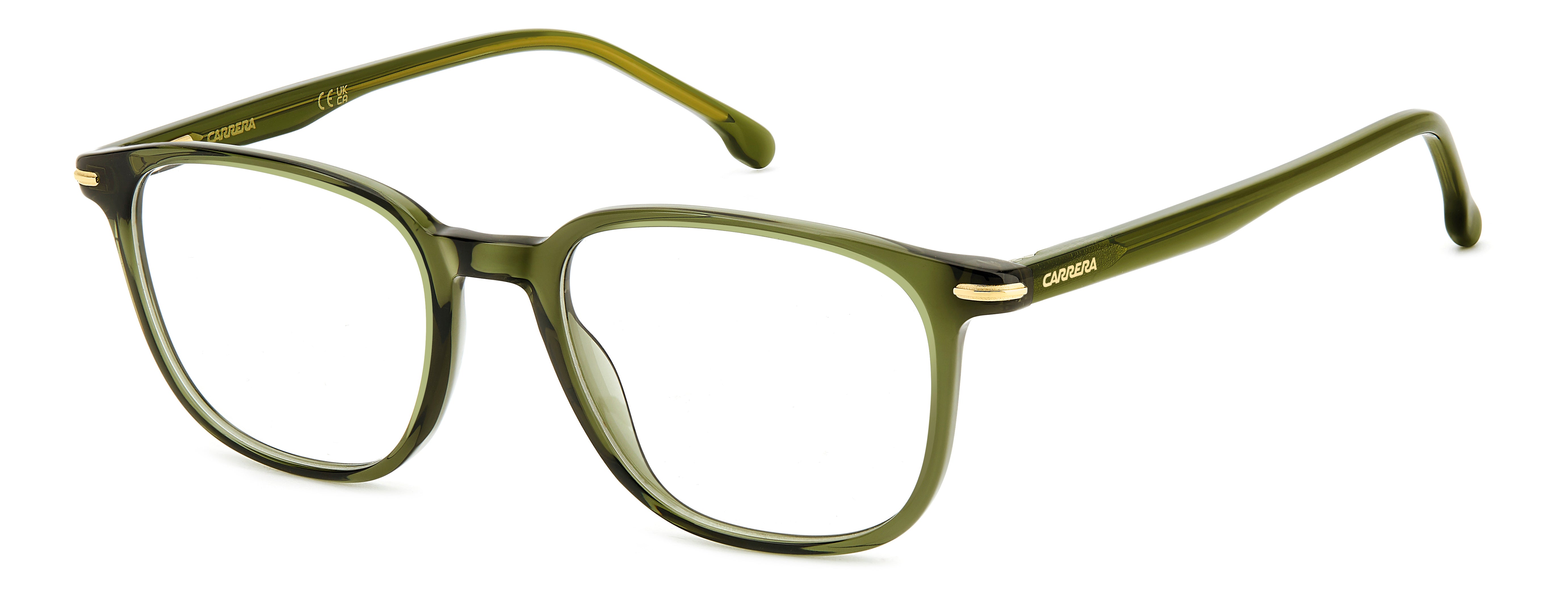Carrera Uomo Carrera CARRERA 348 TBO Montature da vista Acetato Verde Squadrata Normale