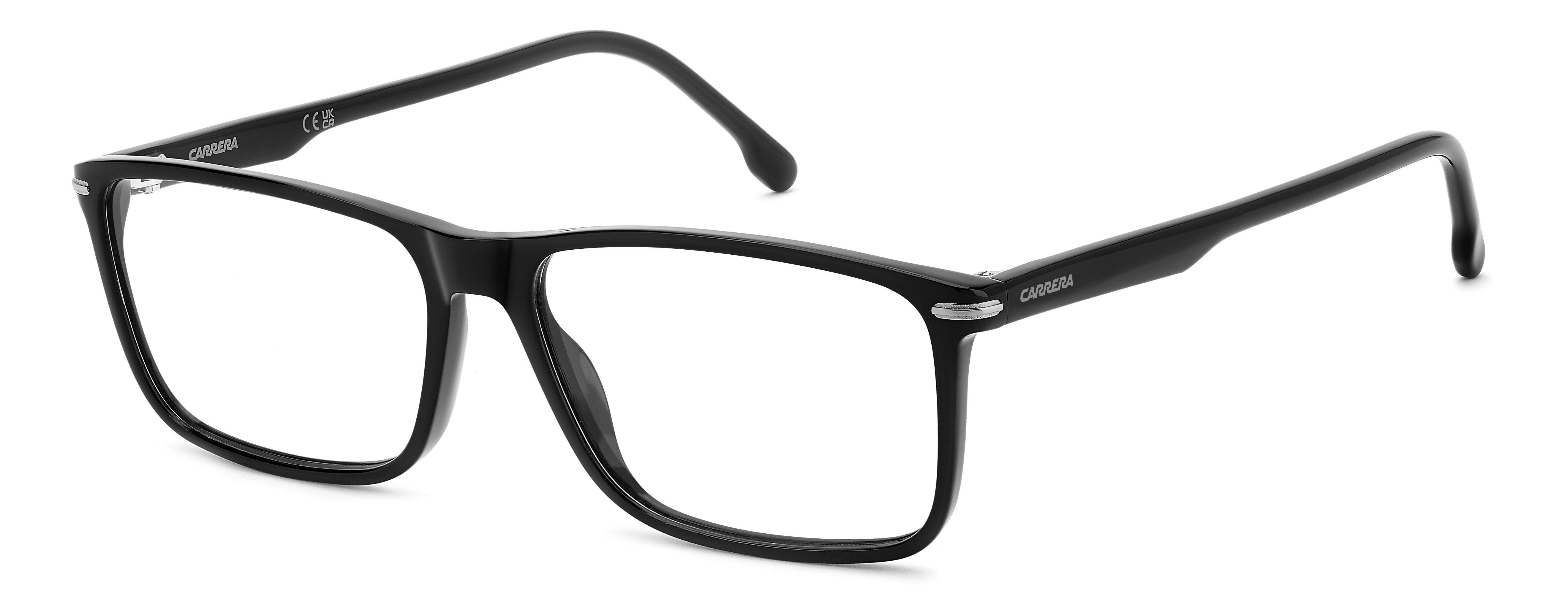 Carrera Uomo Carrera CARRERA 382 807 Montature da vista Acetato Nero Squadrata Normale Carrera Uomo Carrera CARRERA 382 807 Montature da vista Acetato Nero Squadrata Normale