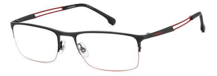 Carrera Uomo Carrera CARRERA 8899 BLX Montature da vista Metallo Nero opaco/Rosso Squadrata Carrera Uomo Carrera CARRERA 8899 BLX Montature da vista Metallo Nero opaco/Rosso Squadrata