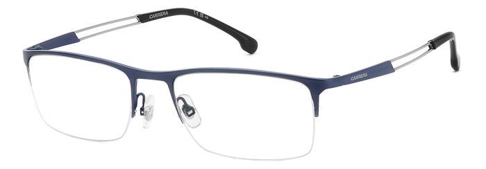 Carrera Uomo Carrera CARRERA 8899 FLL Montature da vista Metallo Blu opaco Squadrata Carrera Uomo Carrera CARRERA 8899 FLL Montature da vista Metallo Blu opaco Squadrata