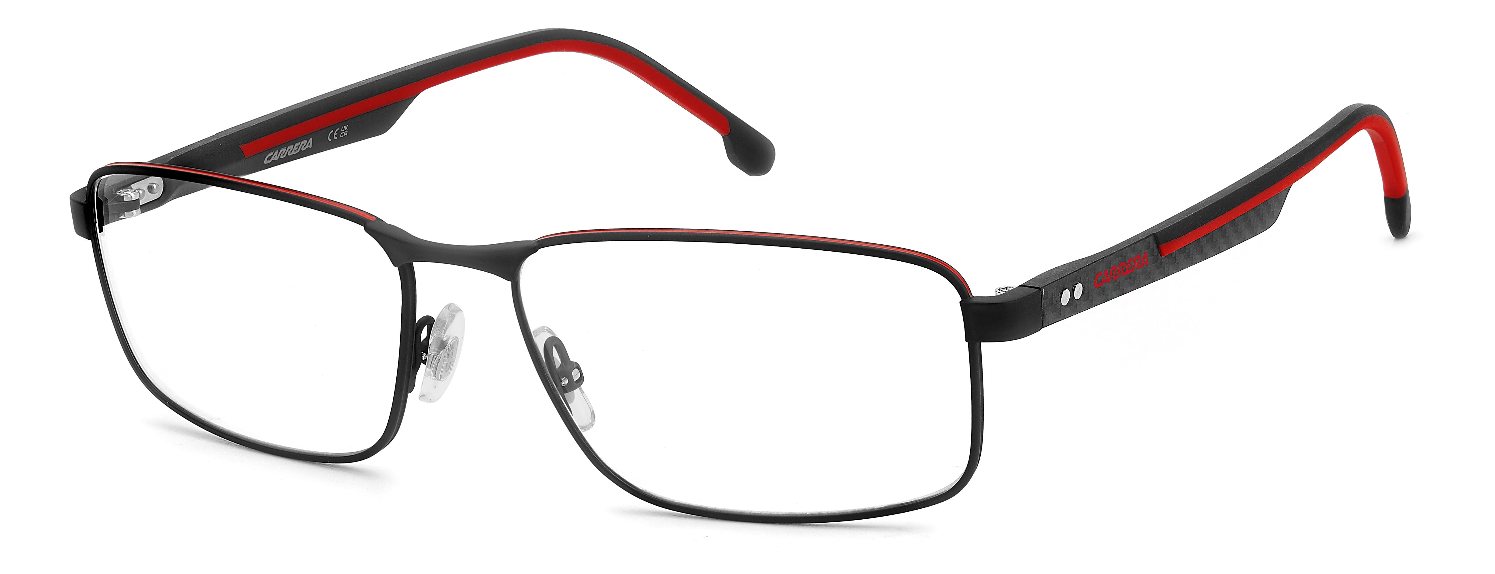 Carrera Uomo Carrera CARRERA 8913 BLX Montature da vista Carbonio Nero Squadrata