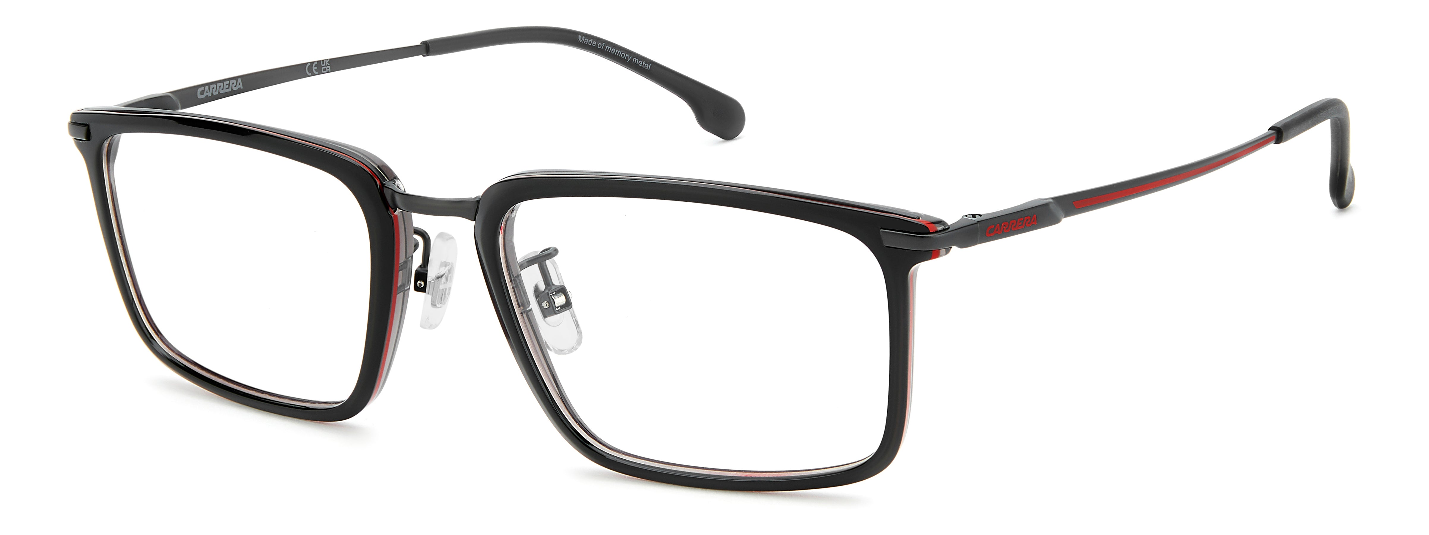 Carrera Uomo Carrera CARRERA 8935 OIT Montature da vista Acetato Nero Squadrata Normale