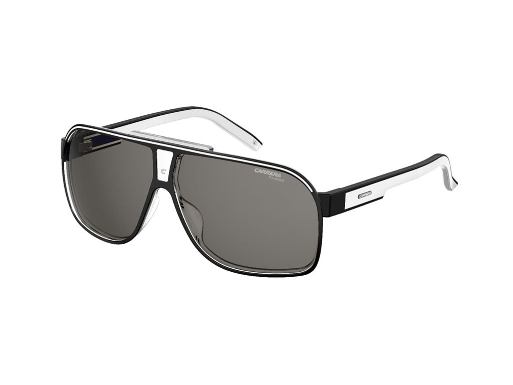 Carrera Uomo Carrera GRAND PRIX 2 7C5/M9 Occhiali da sole Plastica Nero Squadrata Polarizzata