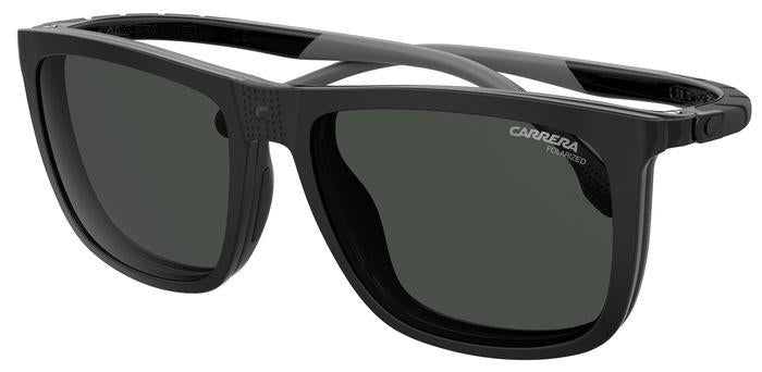 Carrera Uomo Carrera HYPERFIT 16/CS 807/M9 Occhiali da sole Plastica Nero Grigio Squadrata