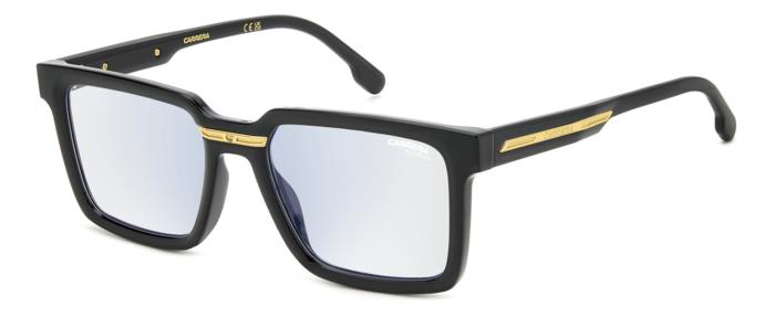 Carrera Uomo Carrera VICTORY C 02/BB 2M2/G6 Montature da vista Bio Poliammide Nero Chiara Squadrata Anti-luce blu