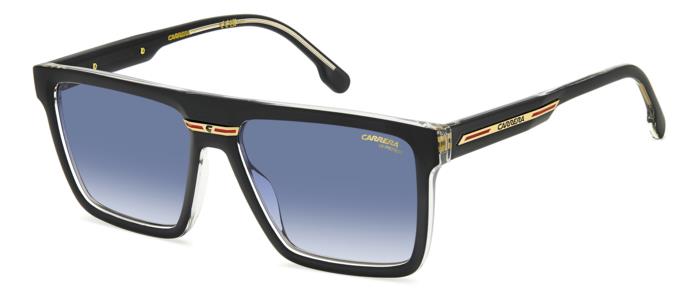 Carrera Uomo Carrera VICTORY C 03/S 7C5/08 Occhiali da sole Bio Poliammide Nero Blu Squadrata Sfumato Carrera Uomo Carrera VICTORY C 03/S 7C5/08 Occhiali da sole Bio Poliammide Nero Blu Squadrata Sfumato