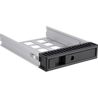 Carrier IB-129SSK-B Custodia per Disco Rigido (HDD) Alluminio, Nero 2.5/3.5", Inquadramento
