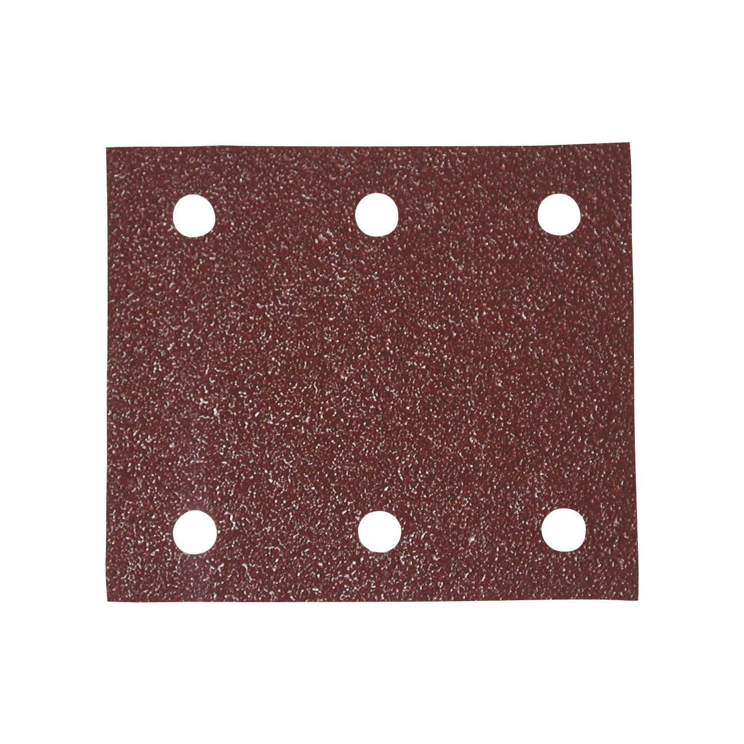Carta Abrasiva Makita 114 X 102 Mm, K120, 50 Pz. 114 X 102 Mm - K120 - 50 Pz. - 6 Fori