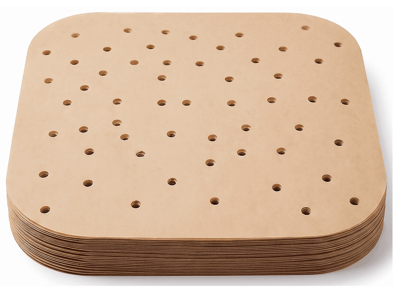 CARTA FRIGGITRICE AD ARIA H&H FOGLI FRIGGIT. 20X20CM 100 PZ