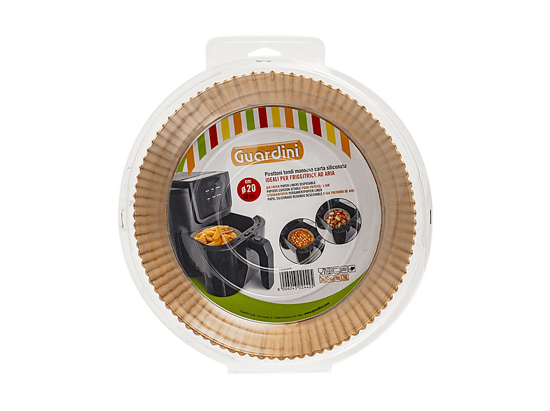 CARTA FRIGGITRICE AD ARIA H&H TOND 20cm 50pz