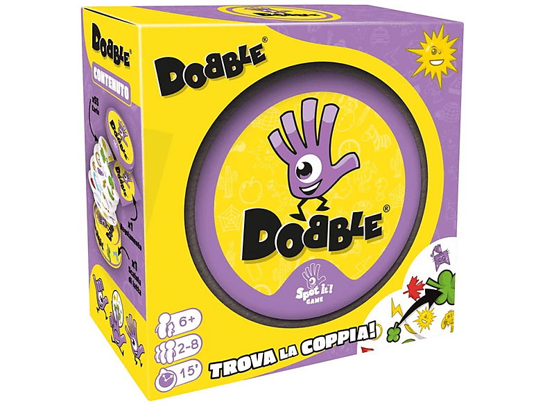 CARTE DA GIOCO ASMODEE DOBBLE (ECO-SLEEVE)