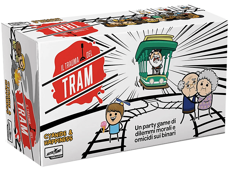 CARTE DA GIOCO ASMODEE Il Trauma del Tram