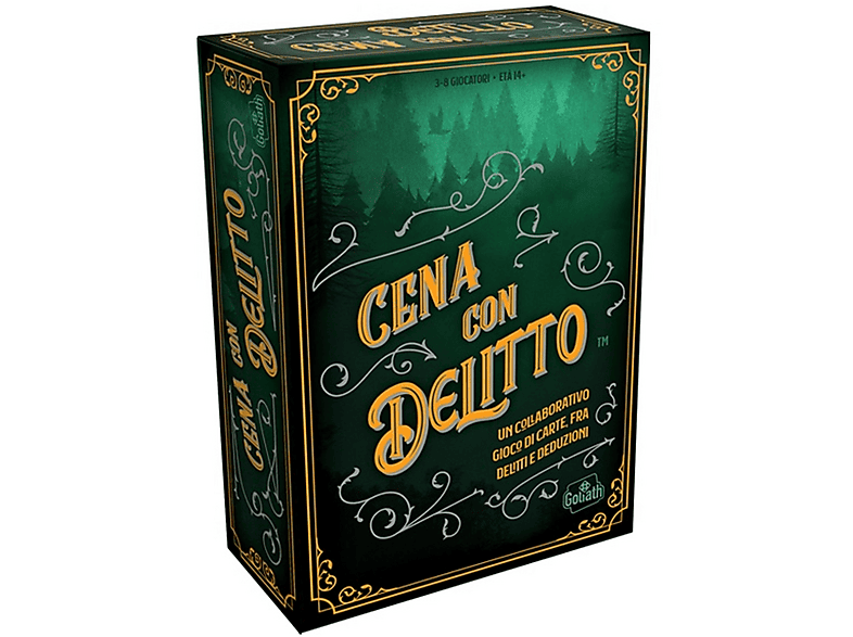 CARTE DA GIOCO GOLIATH CENA CON DELITTO