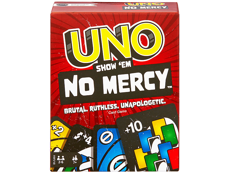 CARTE DA GIOCO MATTEL UNO No Mercy