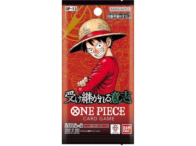 Carte da gioco NAMCO BANDAI CARTE ONE PIECE - OP-13 (BUSTA 6 JP)